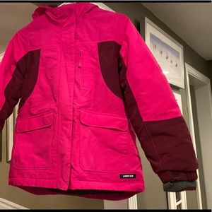 Girls squall ski parka